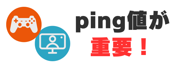 ping値が重要